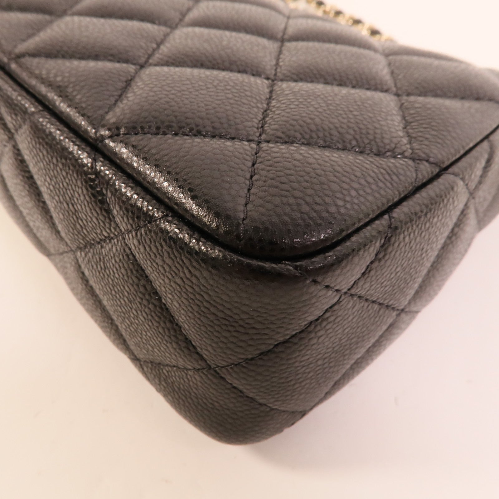 CHANEL 牛皮皮革Chain Shoulder肩背袋