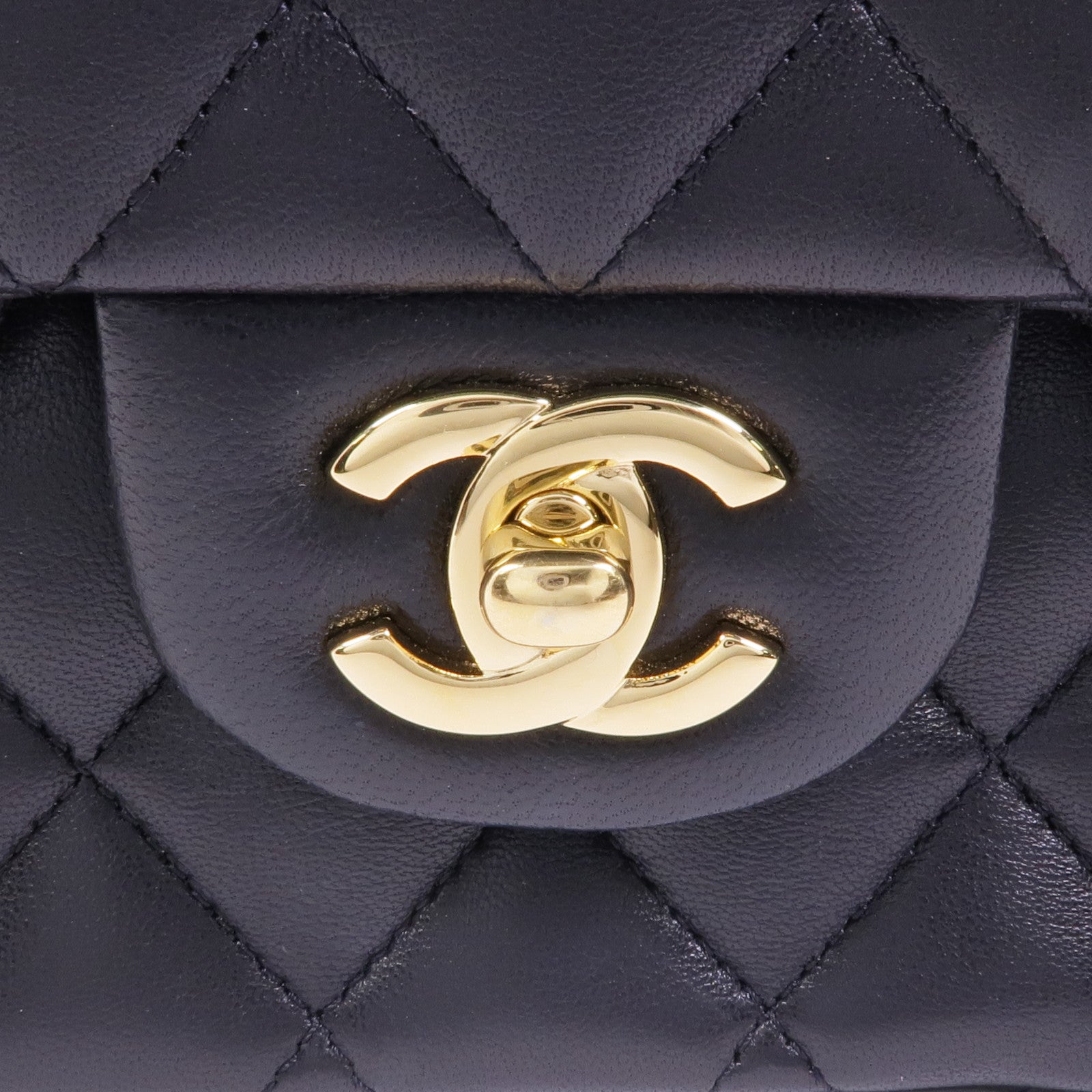 CHANEL 羊皮皮革Classic 25金扣鏈帶肩背袋
