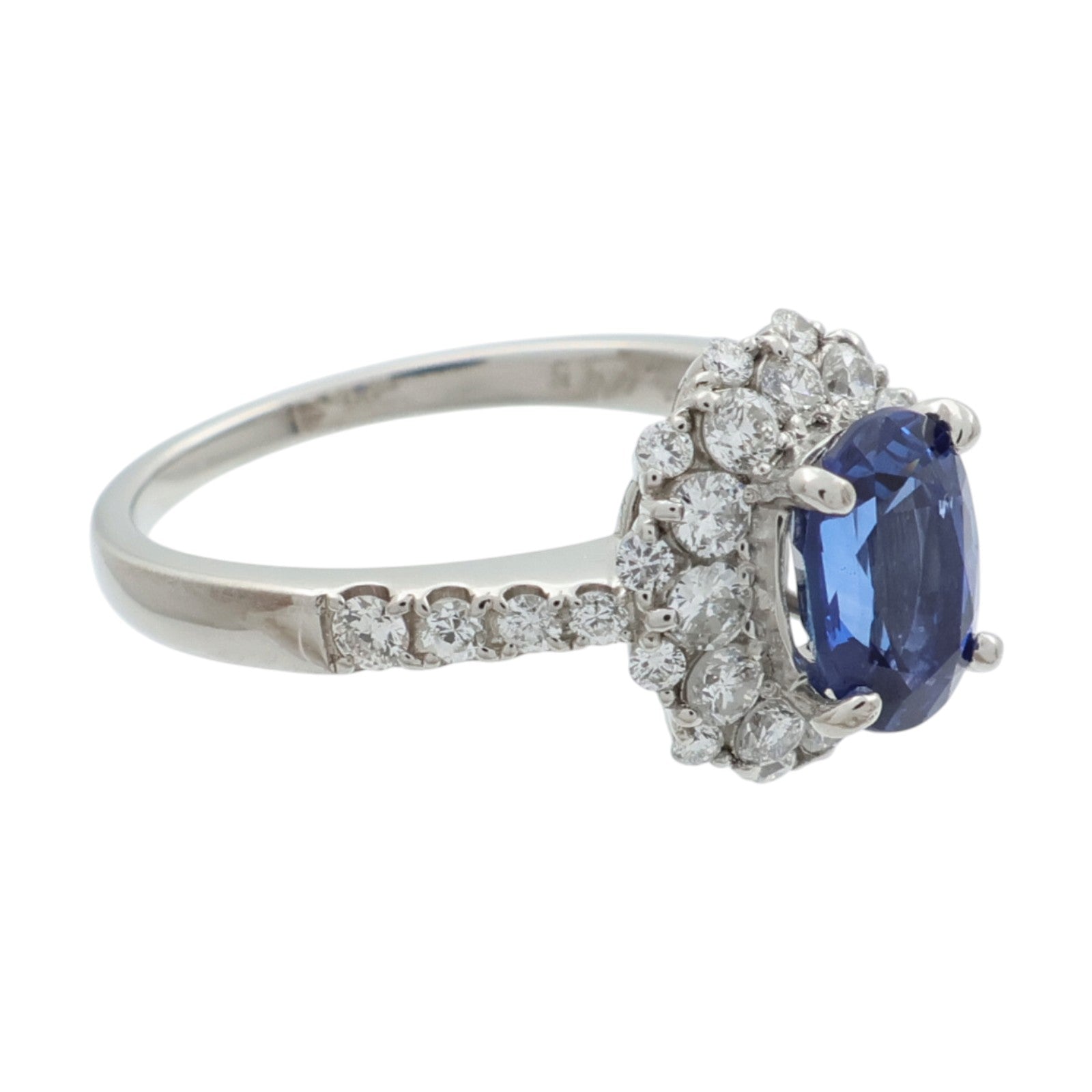 JEWELRY PT900鉑金/藍寶石Sapphire鑽石項鍊