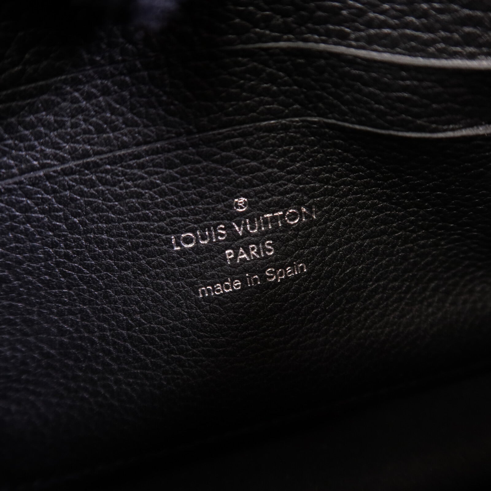 LOUIS VUITTON 牛皮皮革Mylockme銀扣鏈帶肩背袋