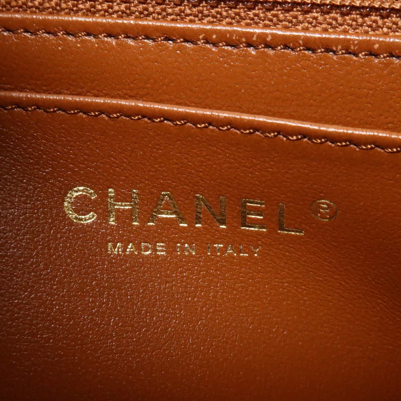 CHANEL 羊皮皮革Flap Bag with Top Handle鏈帶手挽肩背兩用袋