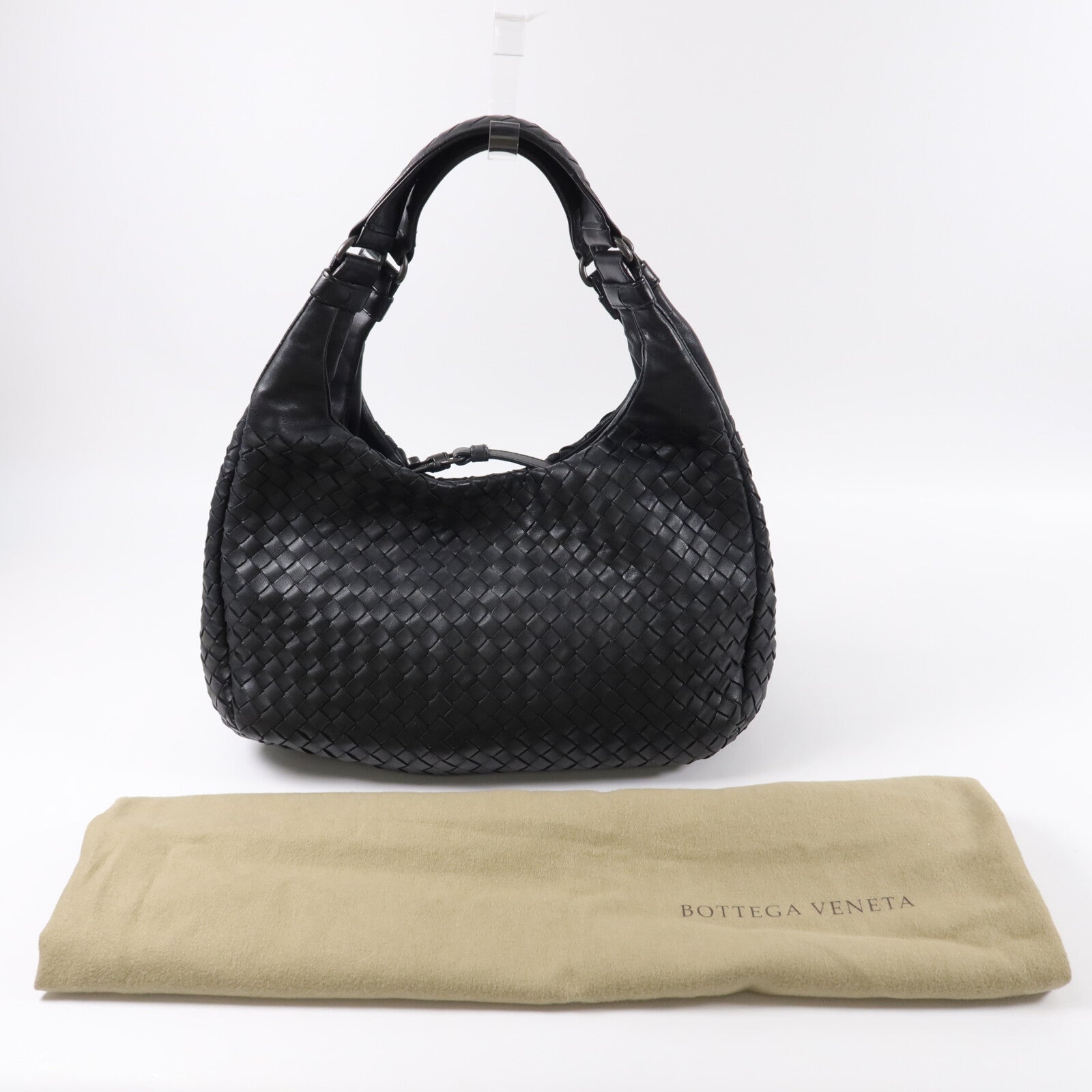 BOTTEGA VENETA 羊皮皮革Campana肩背袋