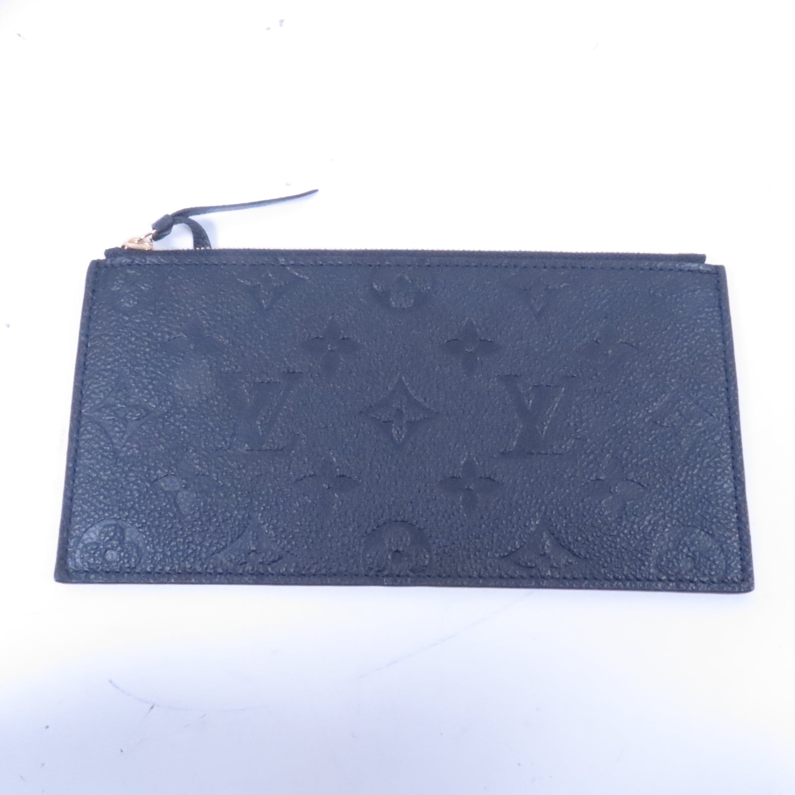 LOUIS VUITTON Mnogram Empreinte Felicie Pochette金扣鏈帶肩背袋黑色