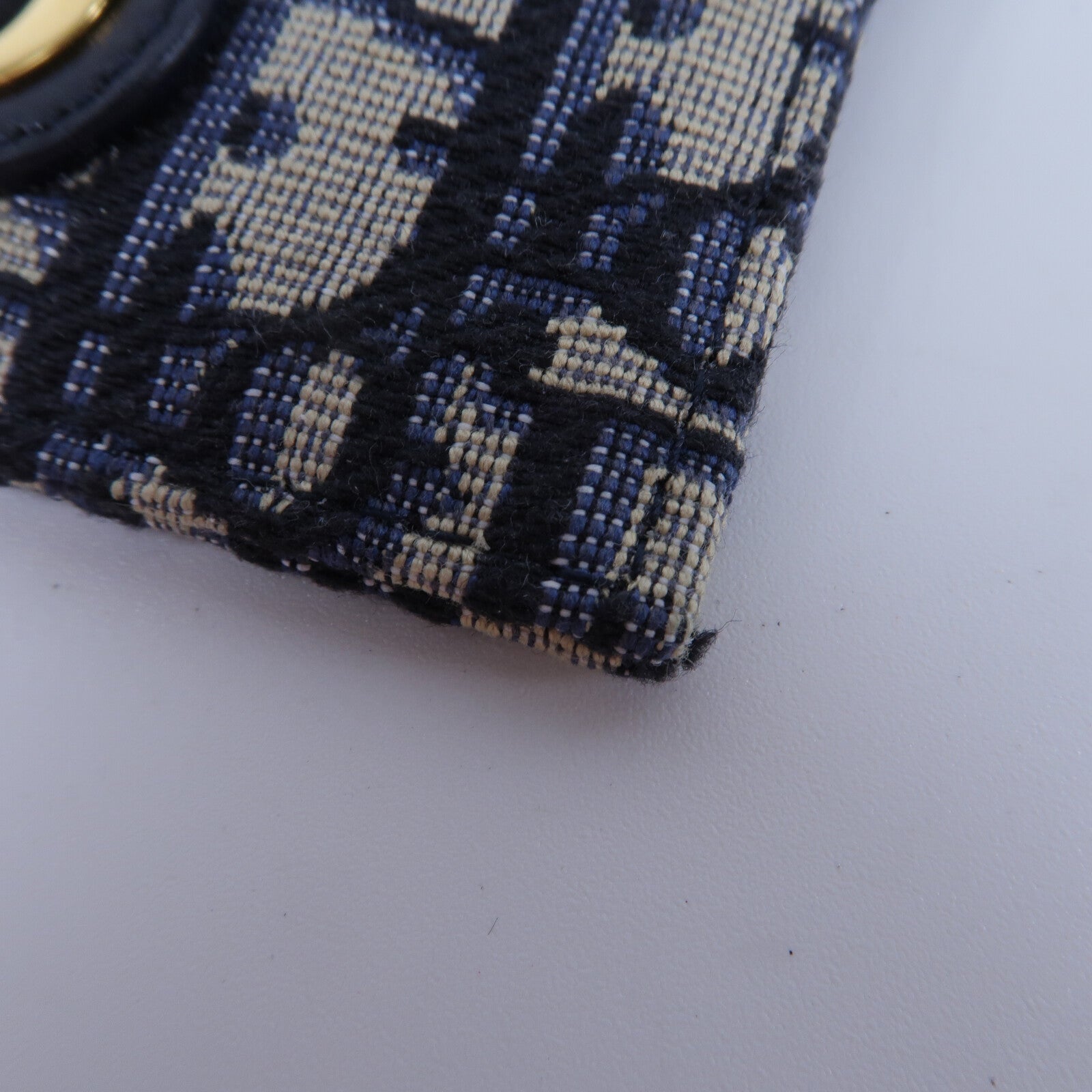 Dior 帆布/牛皮皮革30 Montaigne Freedia Card Holder卡片套