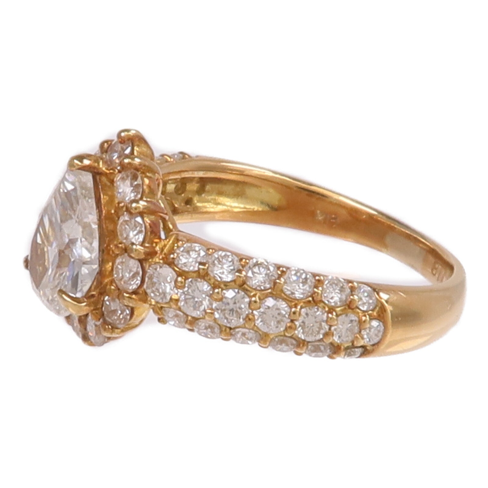 JEWELRY 18K黃金Diamond Ring鑽石戒指