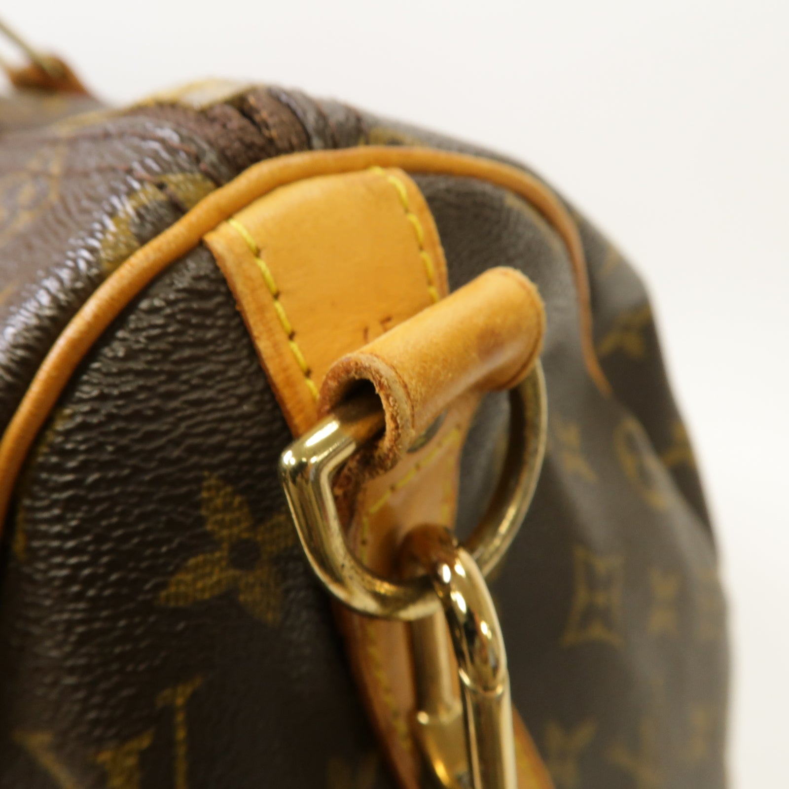 LOUIS VUITTON 【激減優惠】Monogram Keepall Bandouliere 45金扣手挽肩背兩用袋棕色