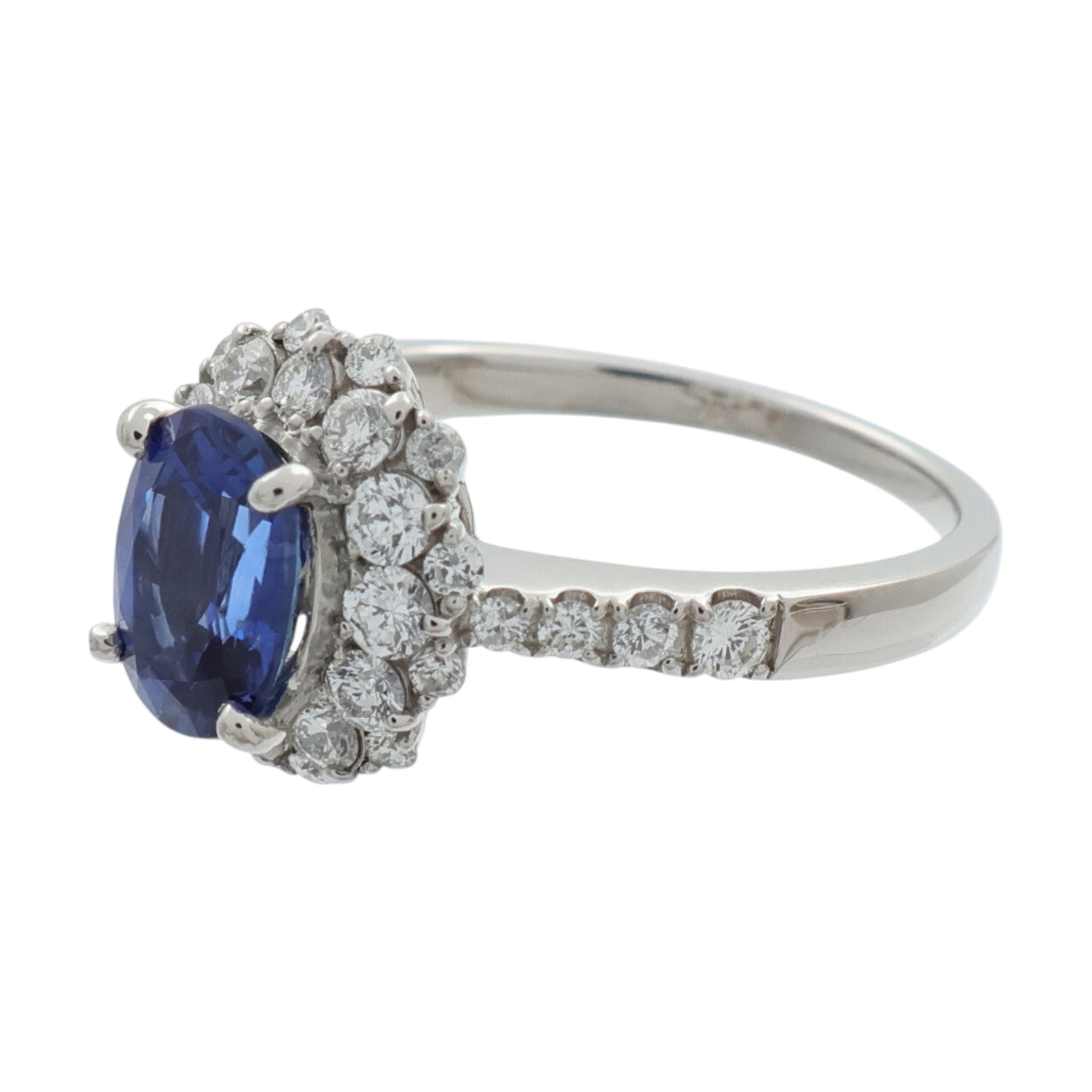 JEWELRY PT900鉑金/藍寶石Sapphire鑽石項鍊