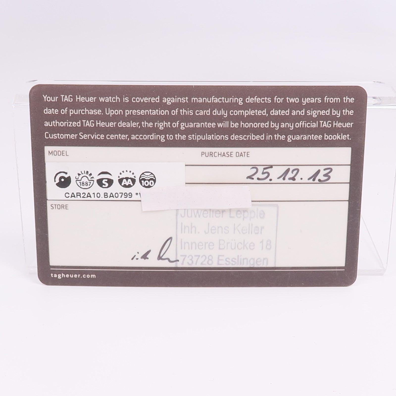 TAG HEUER Carrera CAR2A10.BA0799
