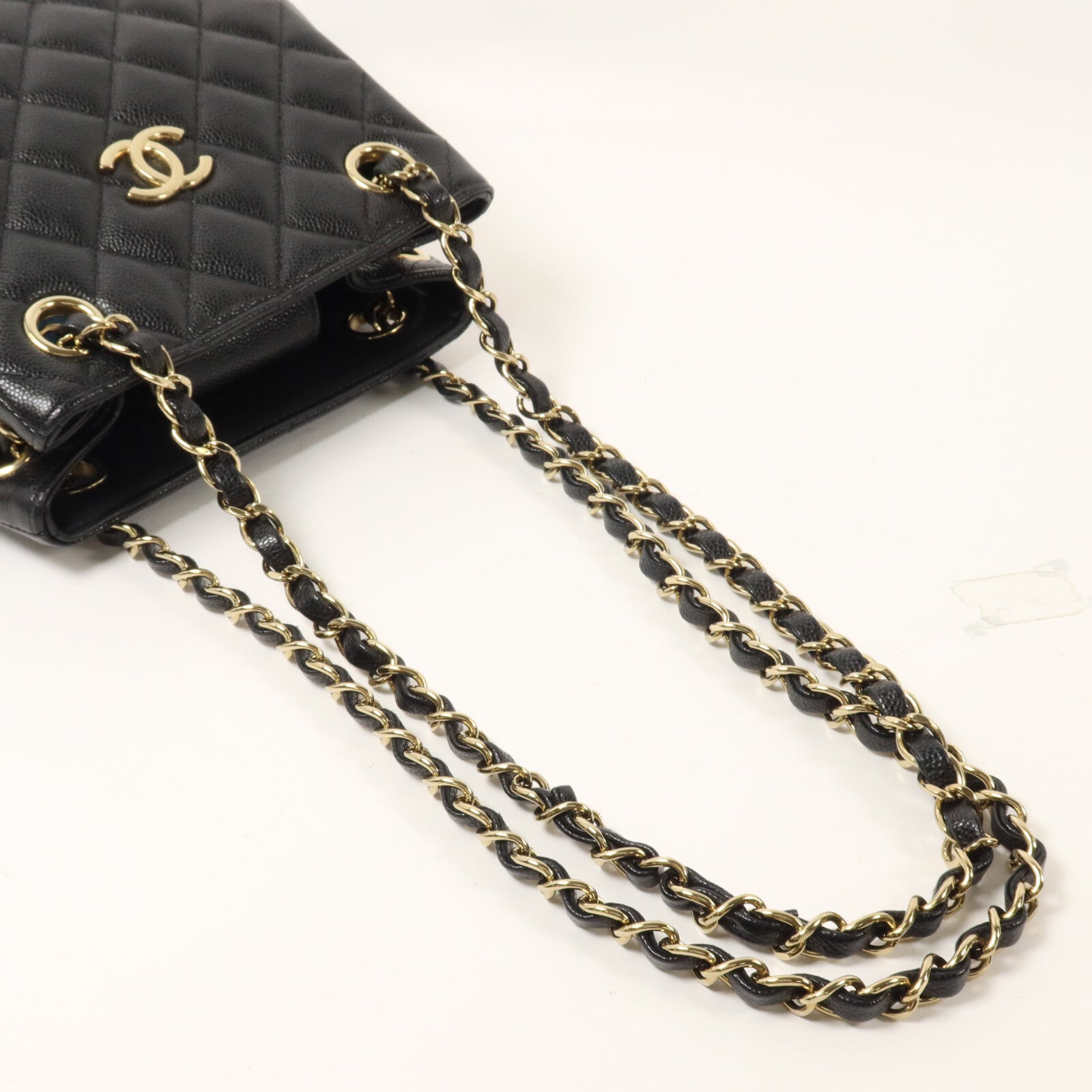CHANEL 牛皮皮革Bucket Bag肩背袋