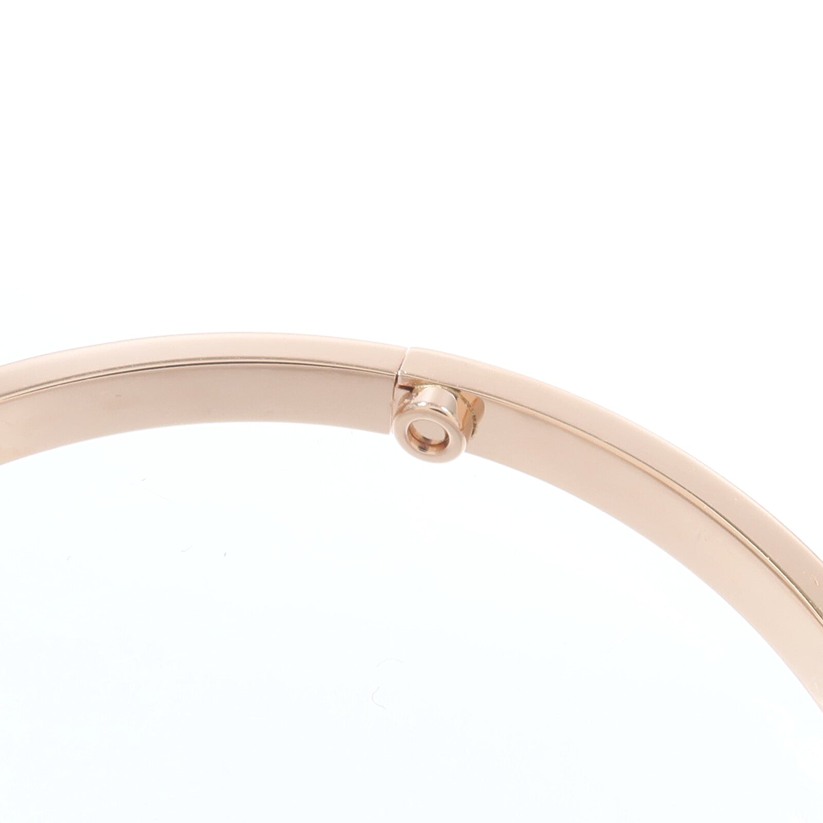 CARTIER 18K玫瑰金Love Bracelet Small Model 10 Diamonds鑽石手鐲