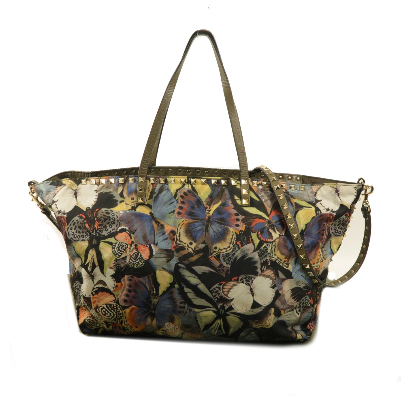 Valentino 尼龍/帆布2 Way Bag手挽肩背兩用袋