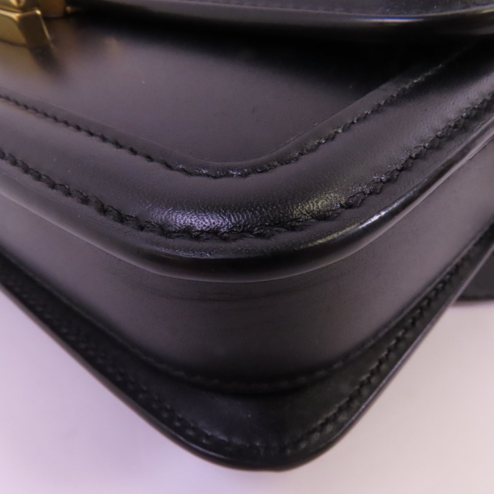 SAINT LAURENT 牛皮皮革Paris Solferino金扣肩背袋