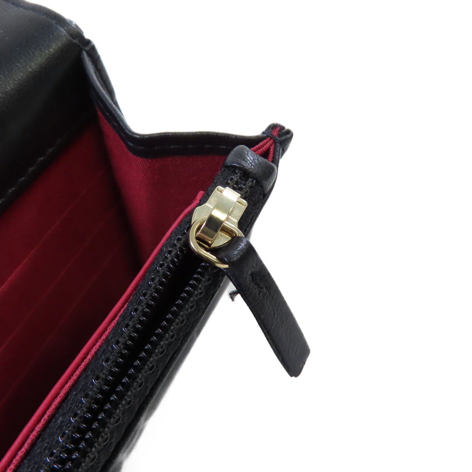 CHANEL 菱格羊皮皮革Chanel 19 WOC Wallet On Chain Shoulder Bag金扣手挽肩背兩用袋黑色