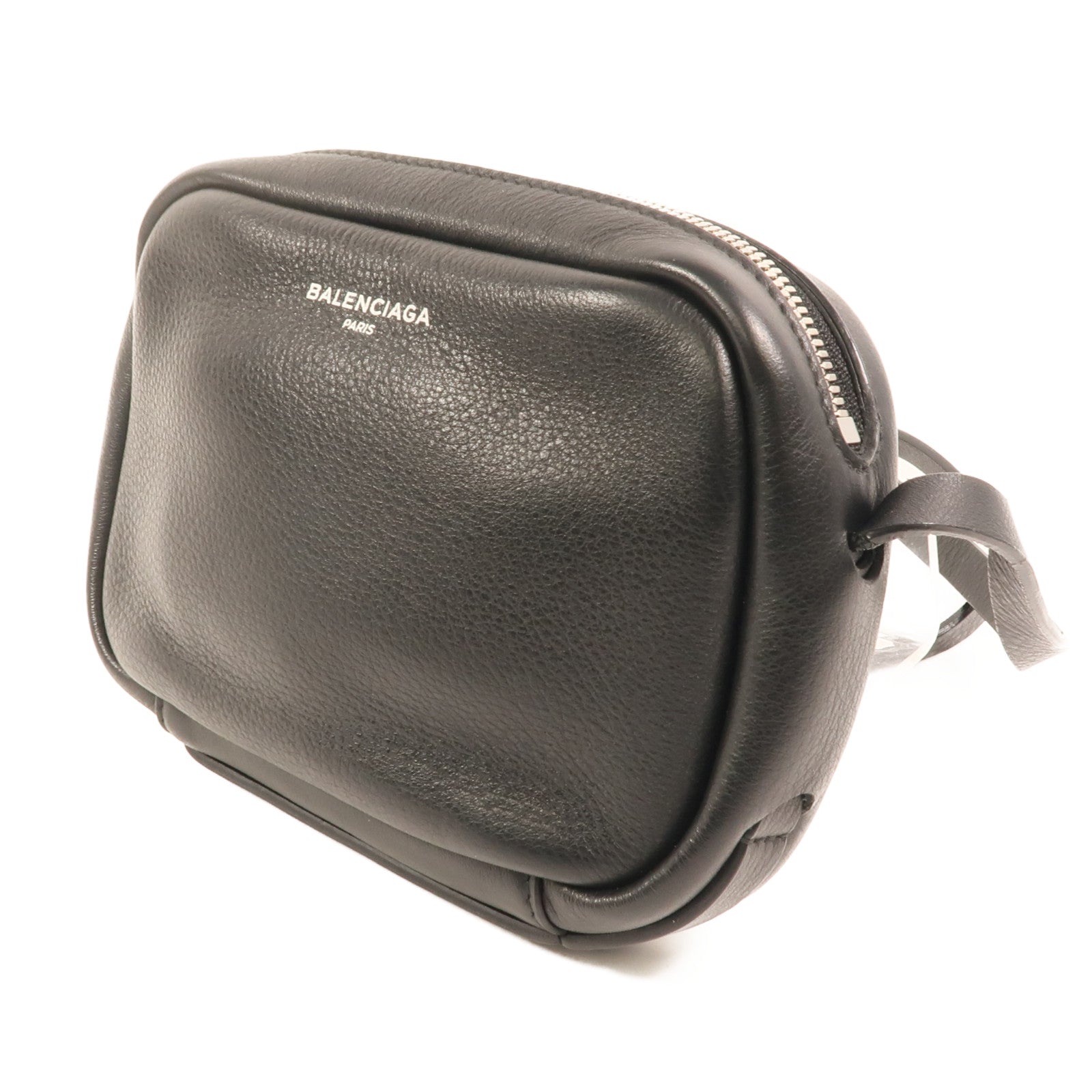 BALENCIAGA 牛皮皮革Everyday Camera Bag銀扣肩背袋