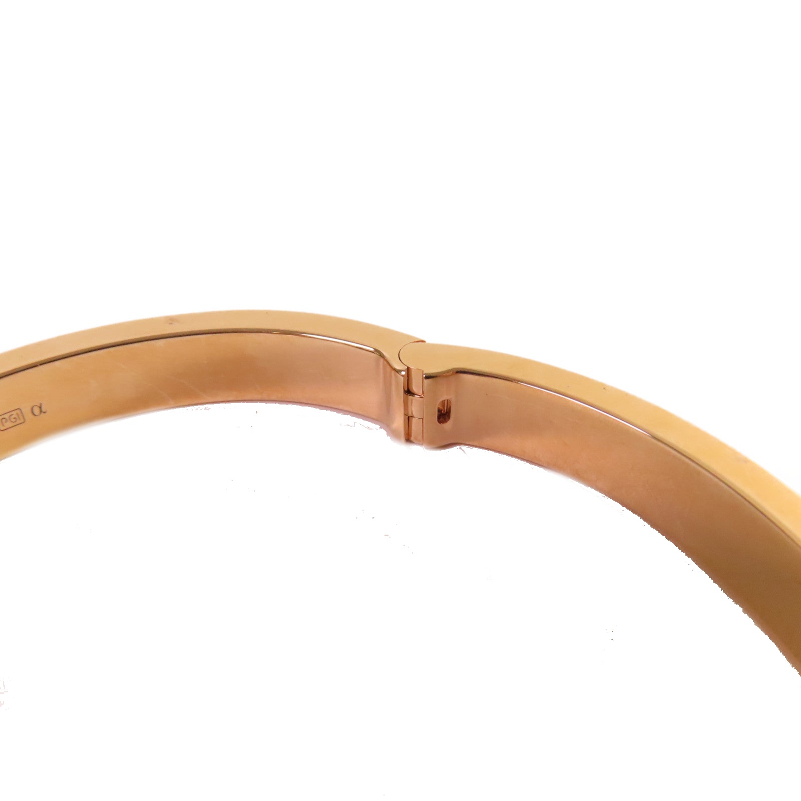 CARTIER 18K玫瑰金/鑽石Full Diamond Love Bracelet手鐲#17