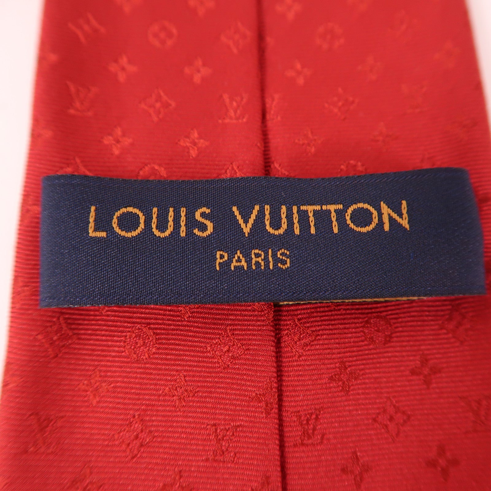 LOUIS VUITTON 絲質Tie領帶
