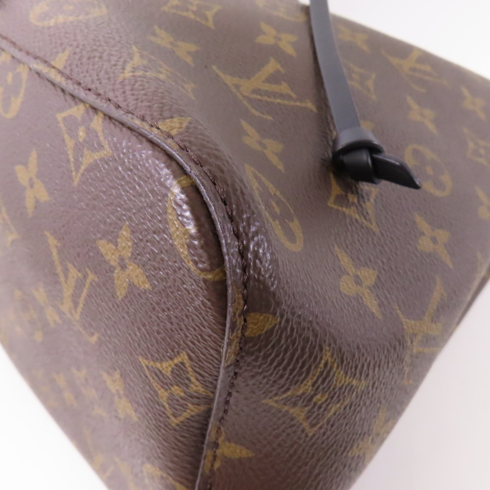 LOUIS VUITTON LV GHW Neo Noe MM Shoulder Handbag M44020 Monogram Brown