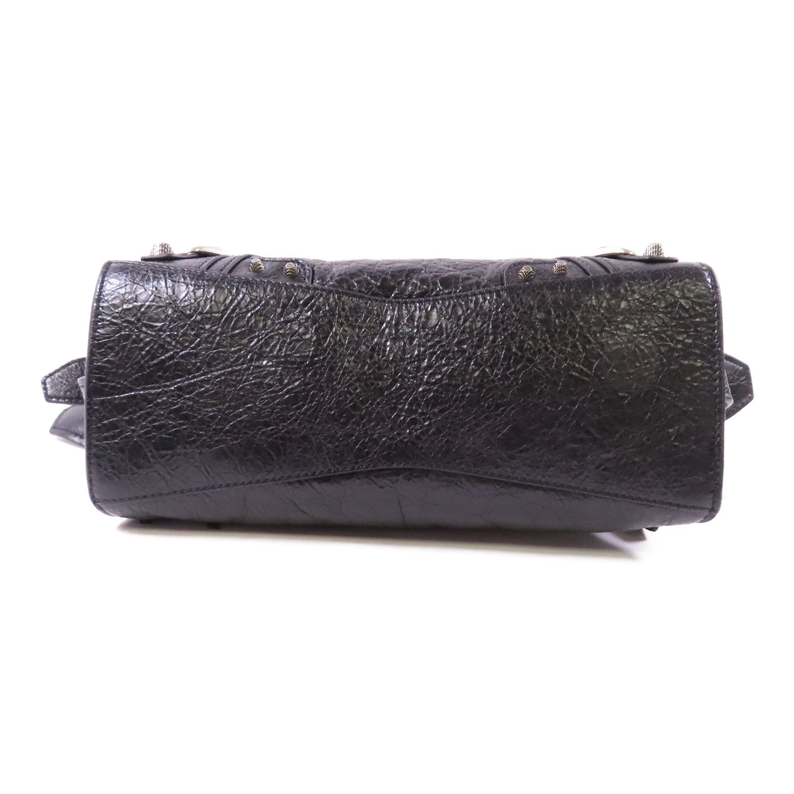 BALENCIAGA 牛皮皮革Neo Cagole銀扣手挽肩背兩用袋