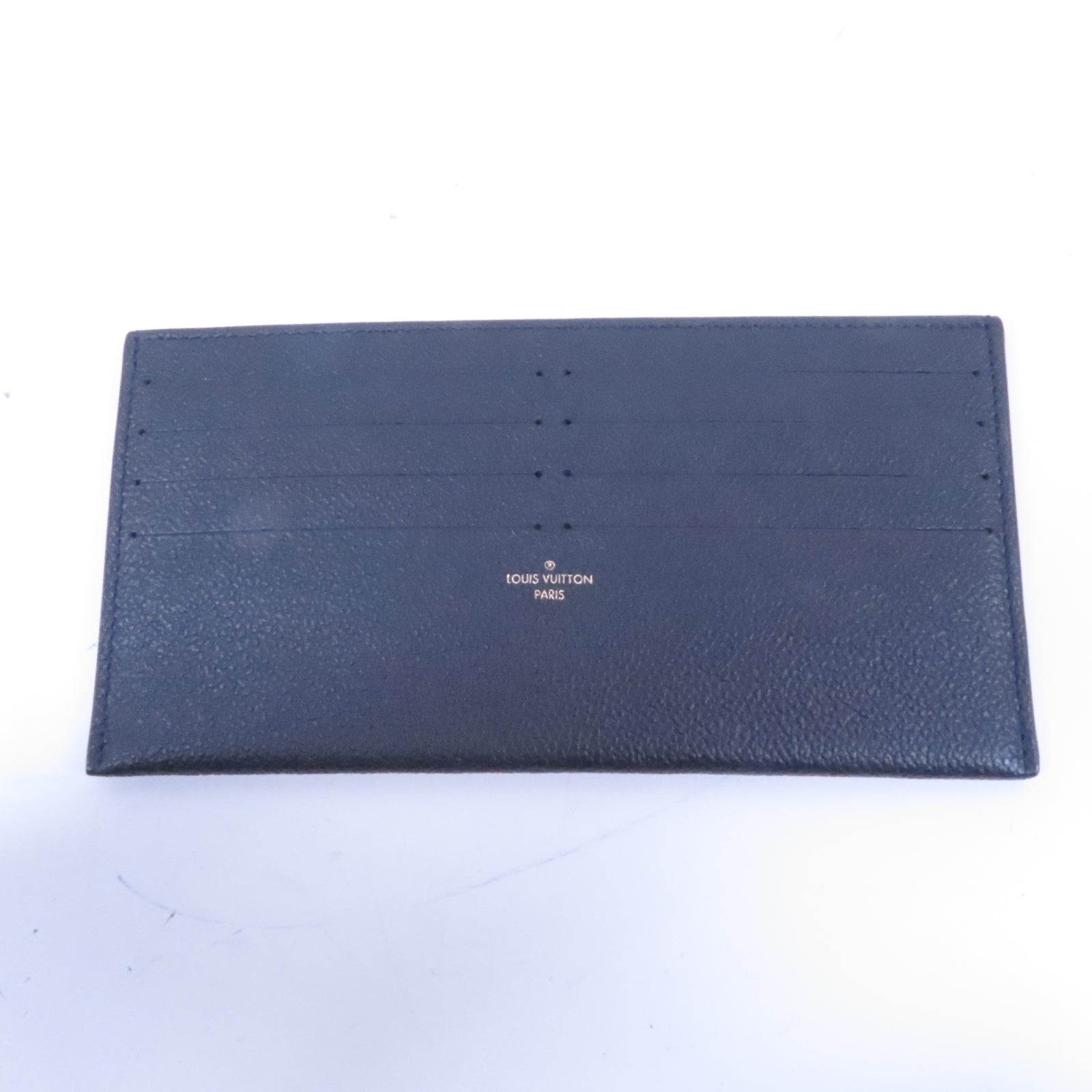 LOUIS VUITTON Mnogram Empreinte Felicie Pochette金扣鏈帶肩背袋黑色