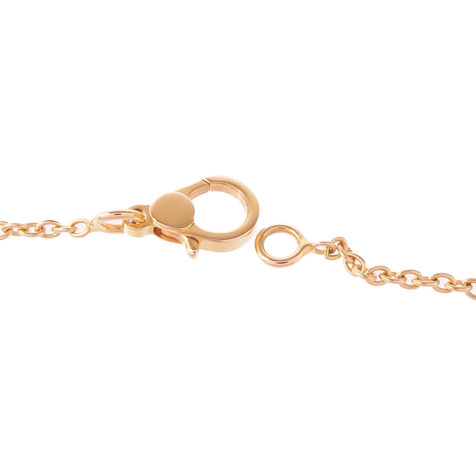 HERMES 【激減優惠】18K玫瑰金Finesse Pendant鑽石項鍊