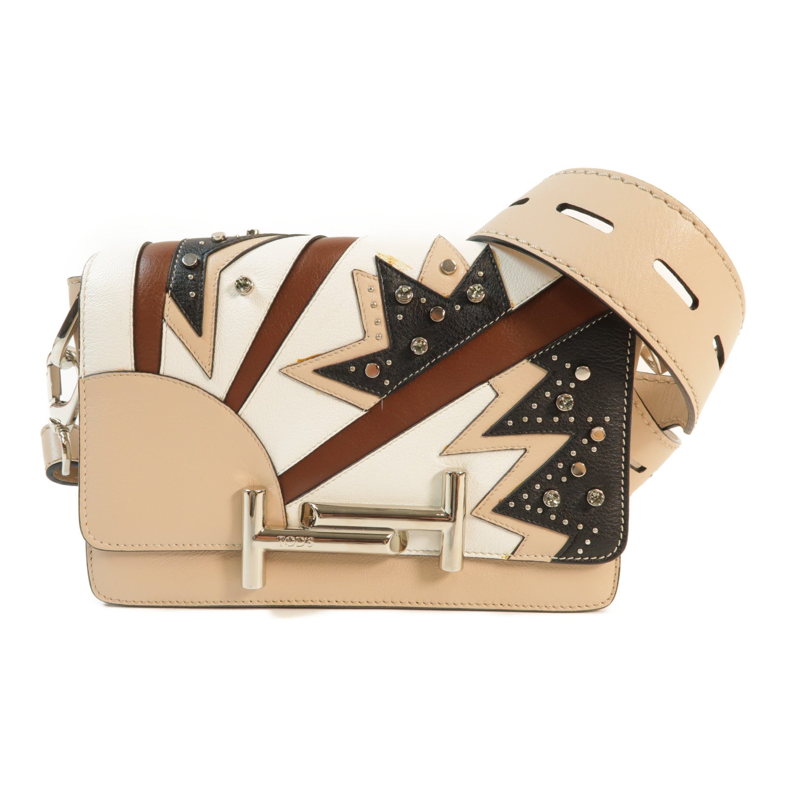 TOD'S 牛皮皮革Shoulder Bag肩背袋