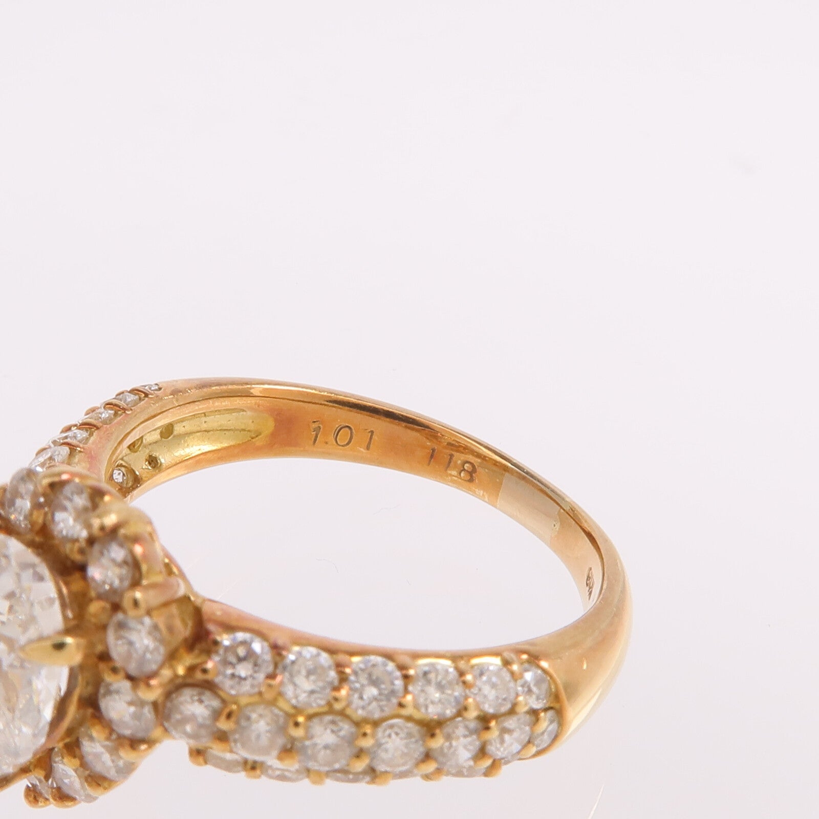 JEWELRY 18K黃金Diamond Ring鑽石戒指