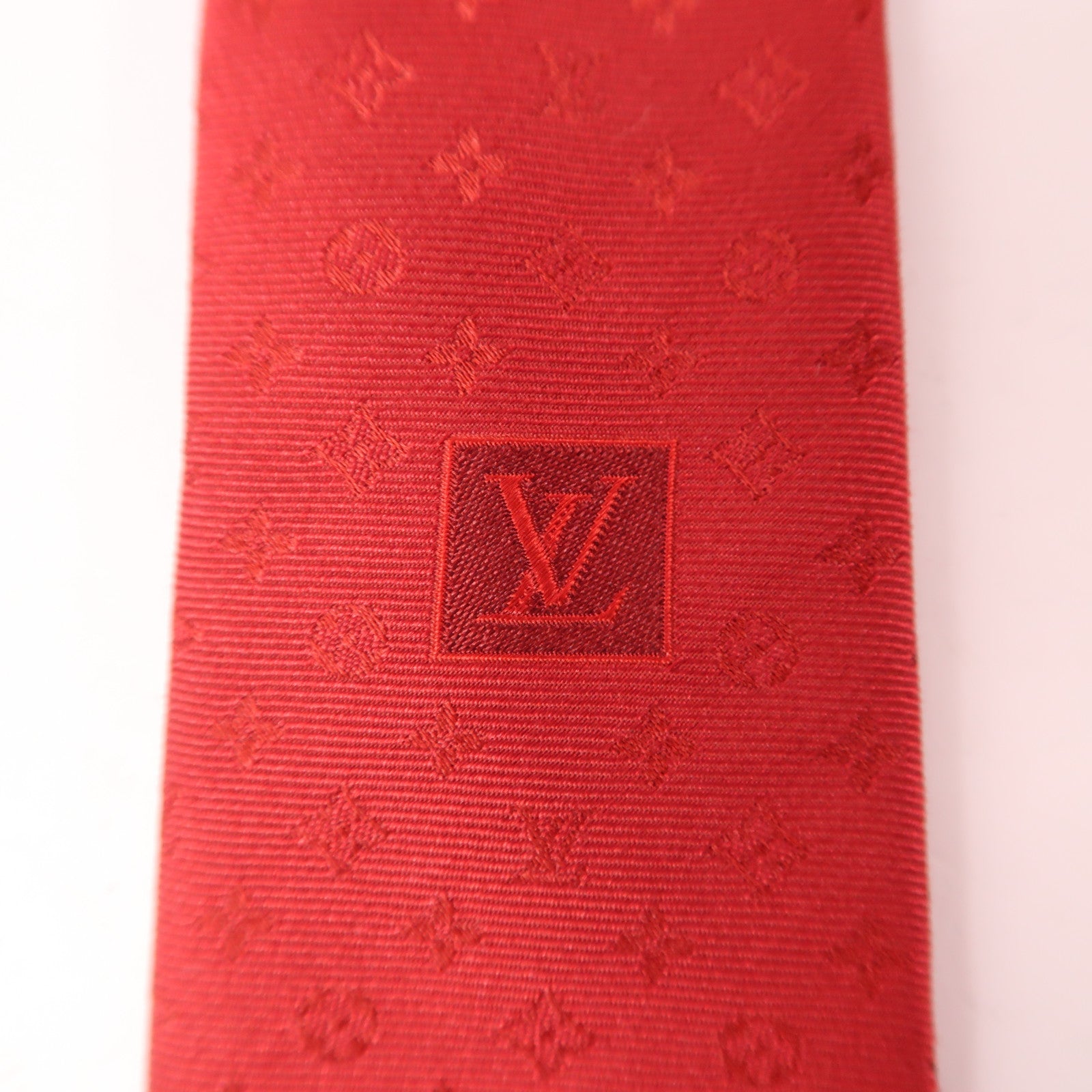 LOUIS VUITTON 絲質Tie領帶
