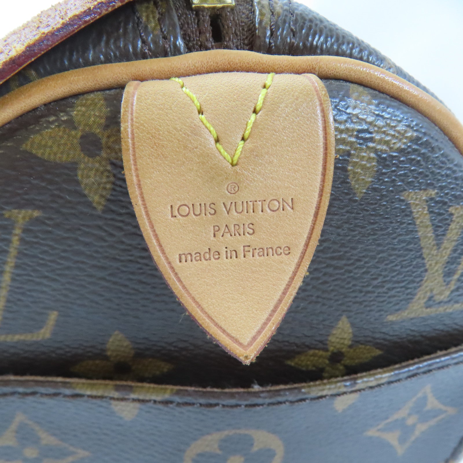 LOUIS VUITTON Monogram Papillon金扣肩背袋啡色