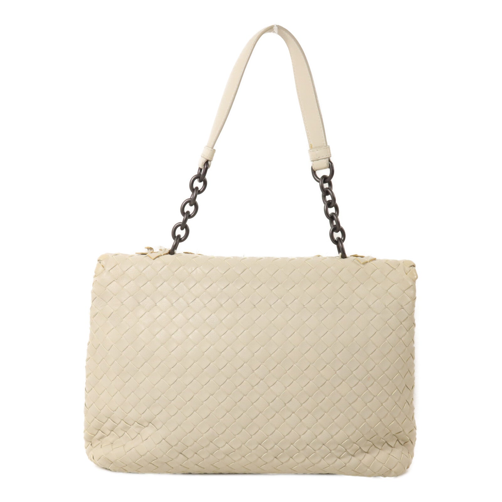 BOTTEGA VENETA 牛皮皮革Shoulder Bag鏈帶肩背袋