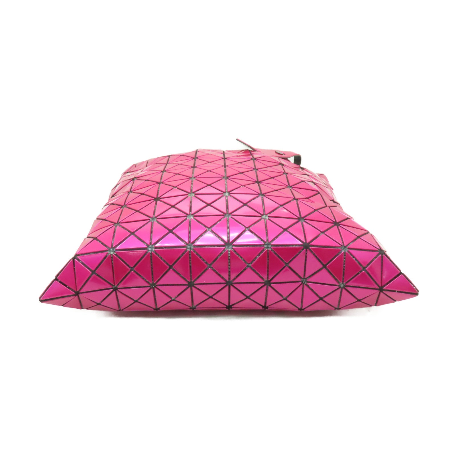 ISSEY MIYAKE 【激減優惠】PVC ISSEY MIYAKE Bao Bao Tote Bag銀扣手挽袋粉紅色