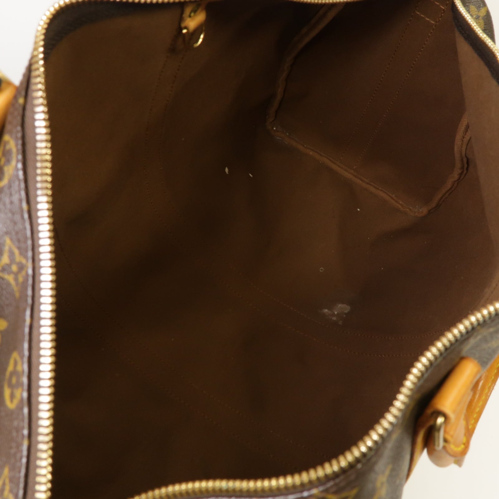 LOUIS VUITTON 【激減優惠】Monogram Keepall Bandouliere 45金扣手挽肩背兩用袋棕色