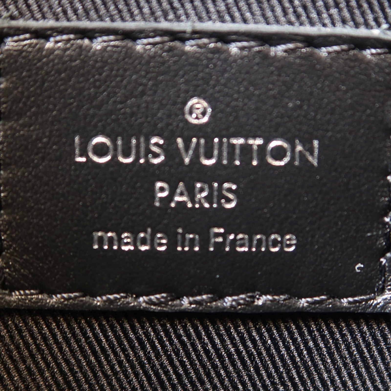 LOUIS VUITTON Monogram Eclipse Mini Soft Trunk肩背袋黑色