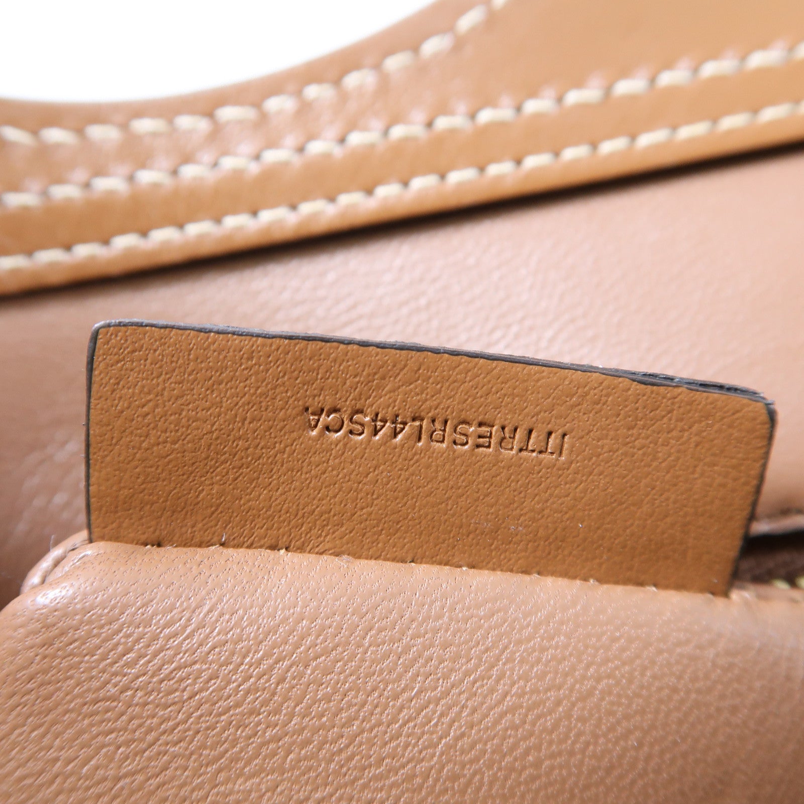 BURBERRY 牛皮皮革Mini Pocket Bag金扣手挽肩背兩用袋啡色