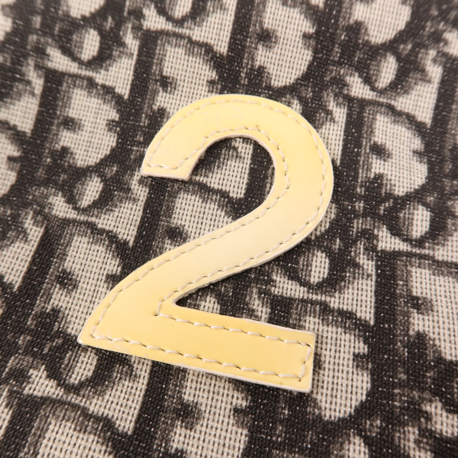 Dior 塗層帆布Tote Bag銀扣手挽袋