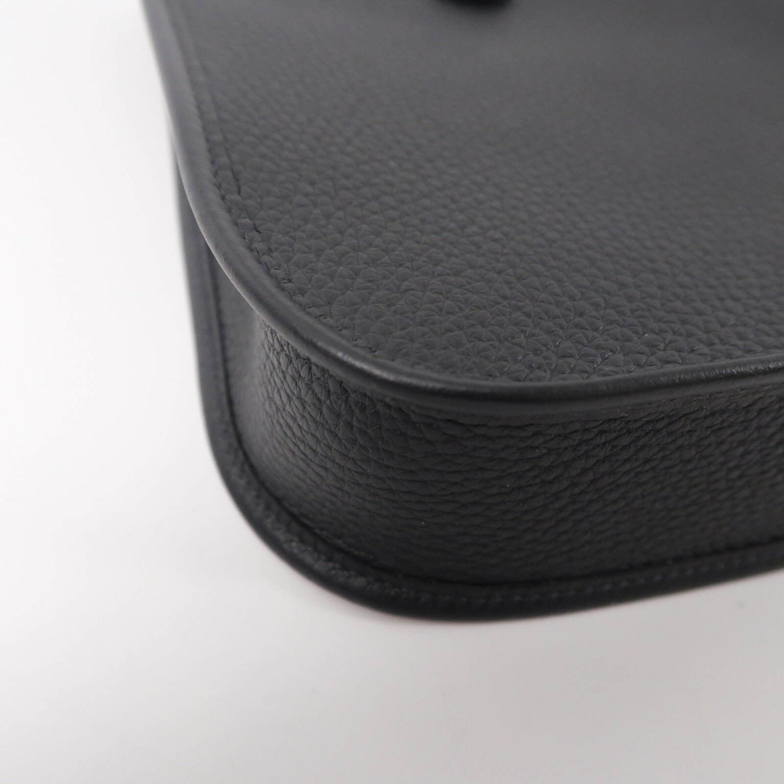 HERMES Clemence皮革Evelyne TPM肩背袋Noir