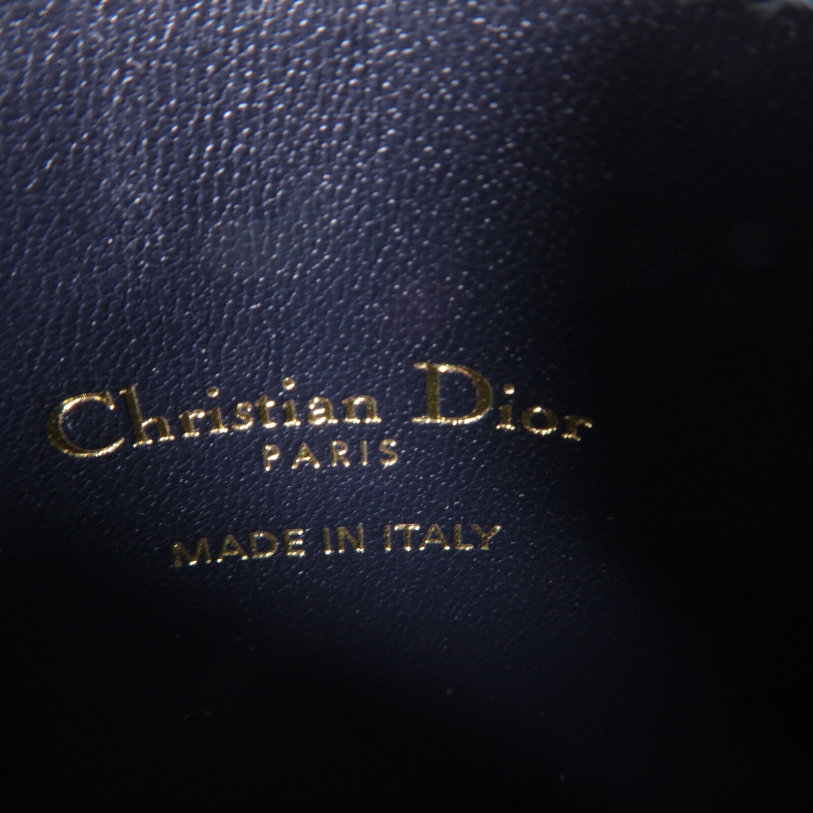 Dior 帆布/牛皮皮革30 Montaigne Freedia Card Holder卡片套
