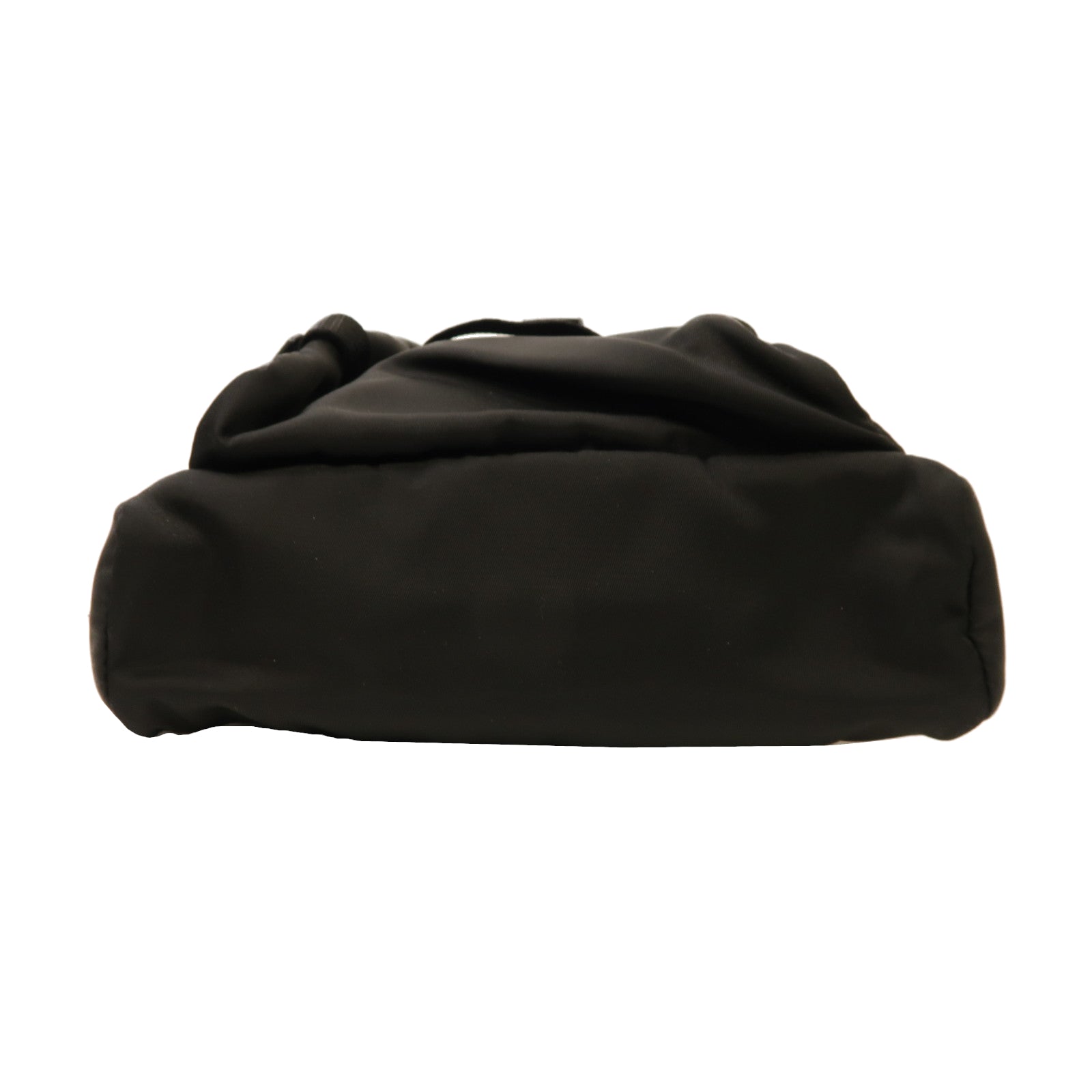PRADA 尼龍Shoulder Bag銀扣肩背袋黑色