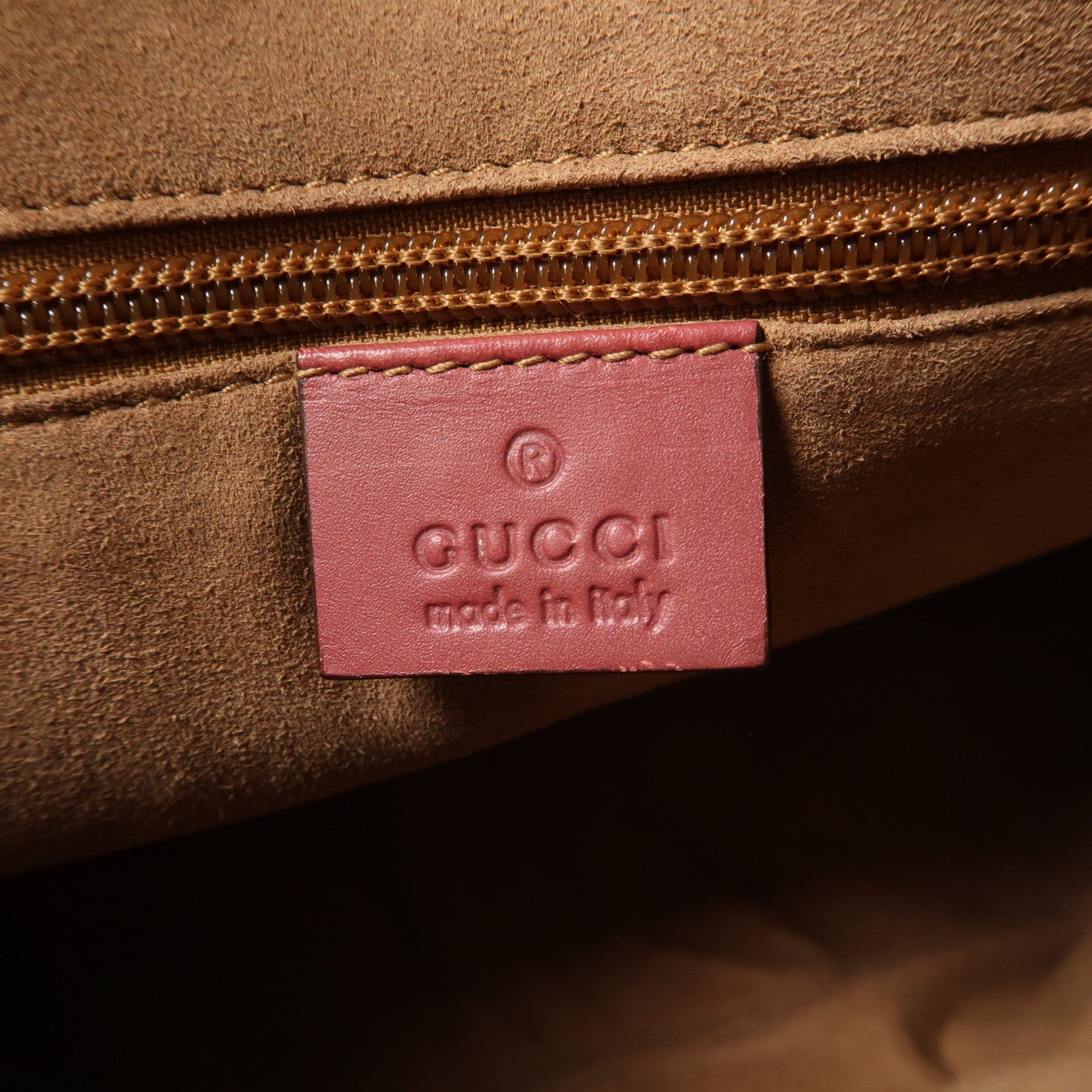 GUCCI 塗層帆布2 Way Shoulder Bag銀扣手挽肩背兩用袋粉紅色