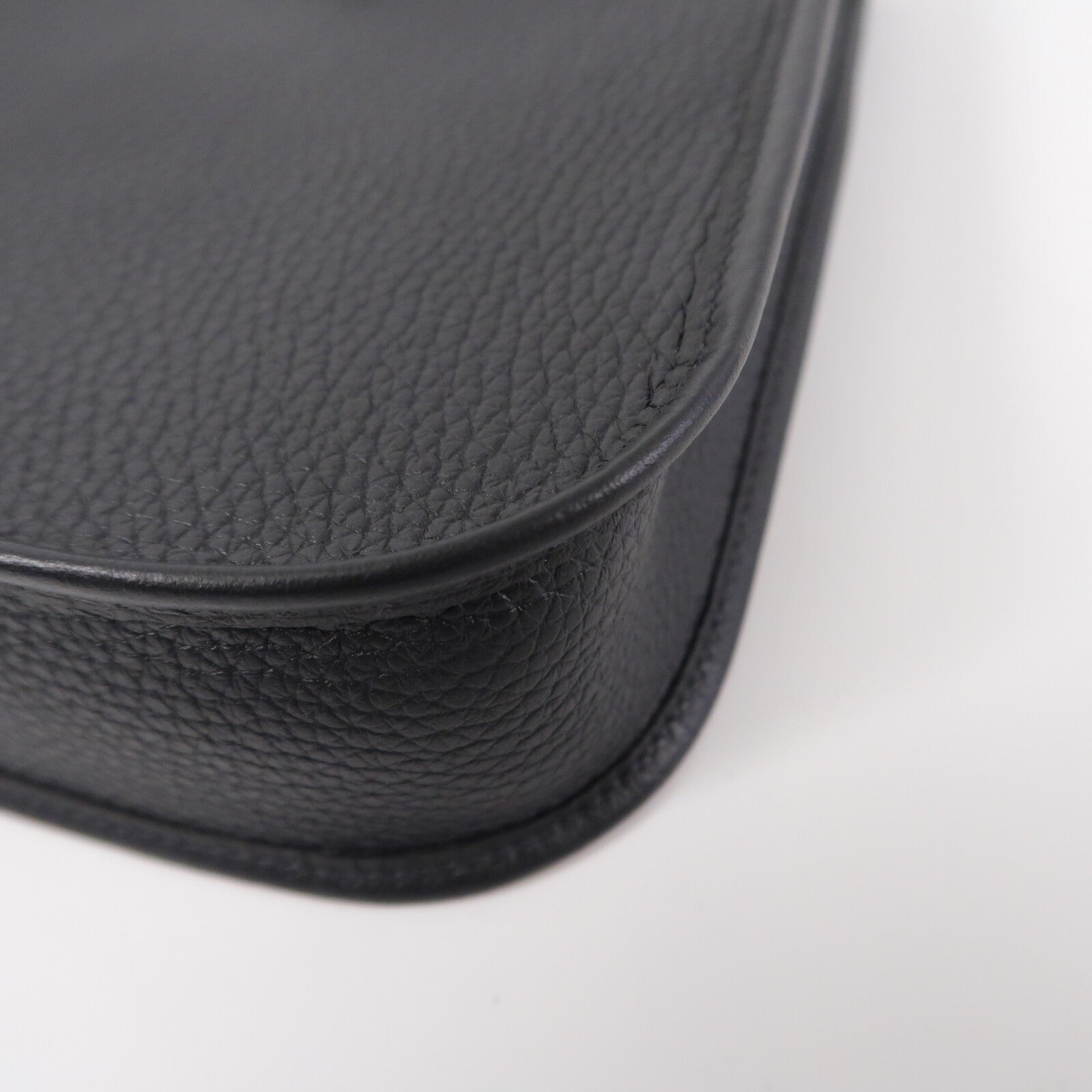 HERMES Clemence皮革Evelyne TPM肩背袋Noir