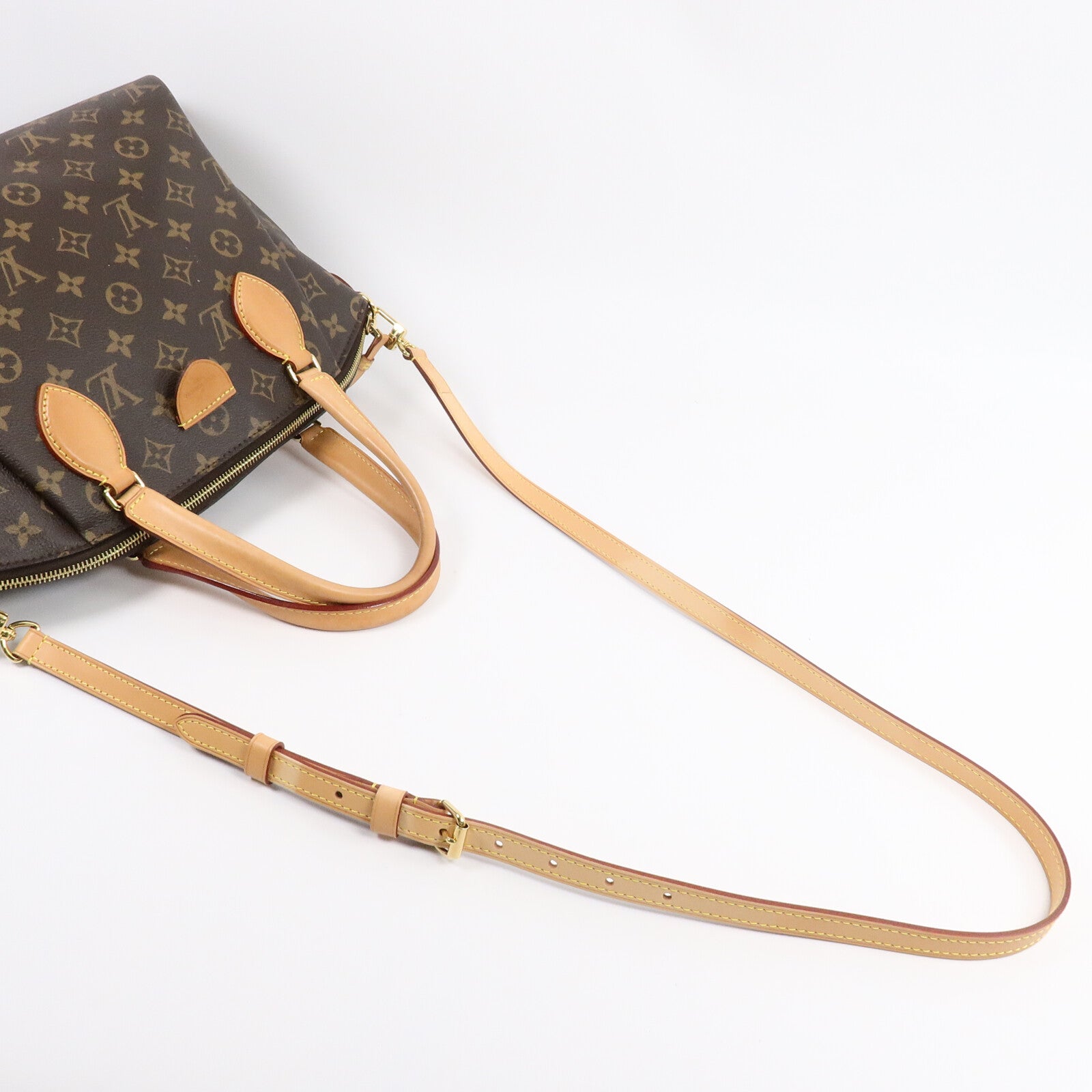 LOUIS VUITTON Monogram Rivoli MM手挽肩背兩用袋