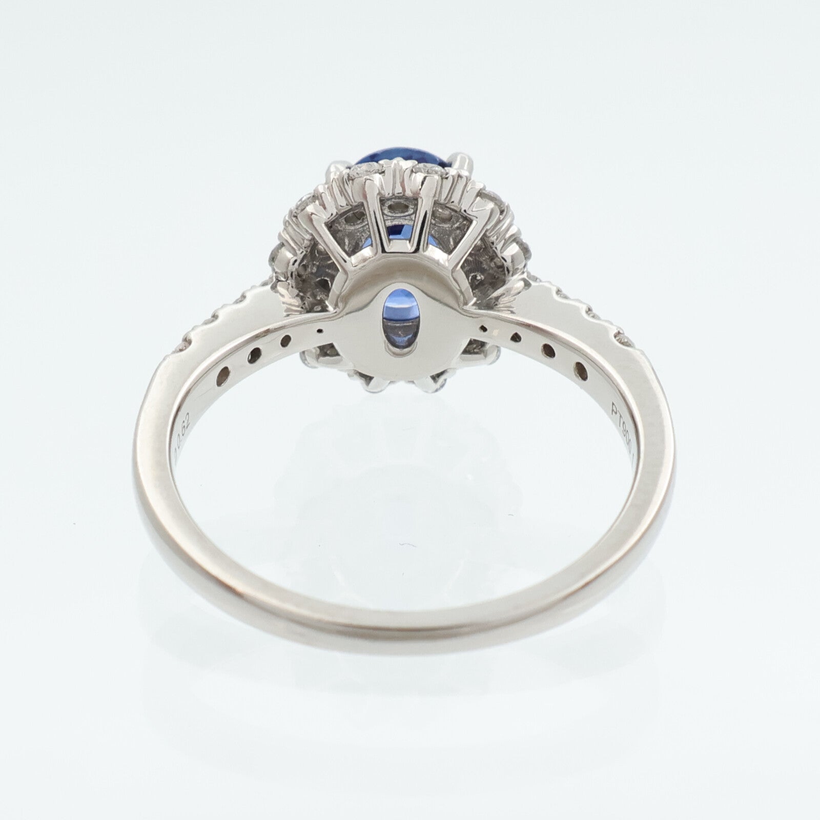 JEWELRY PT900鉑金/藍寶石Sapphire鑽石項鍊