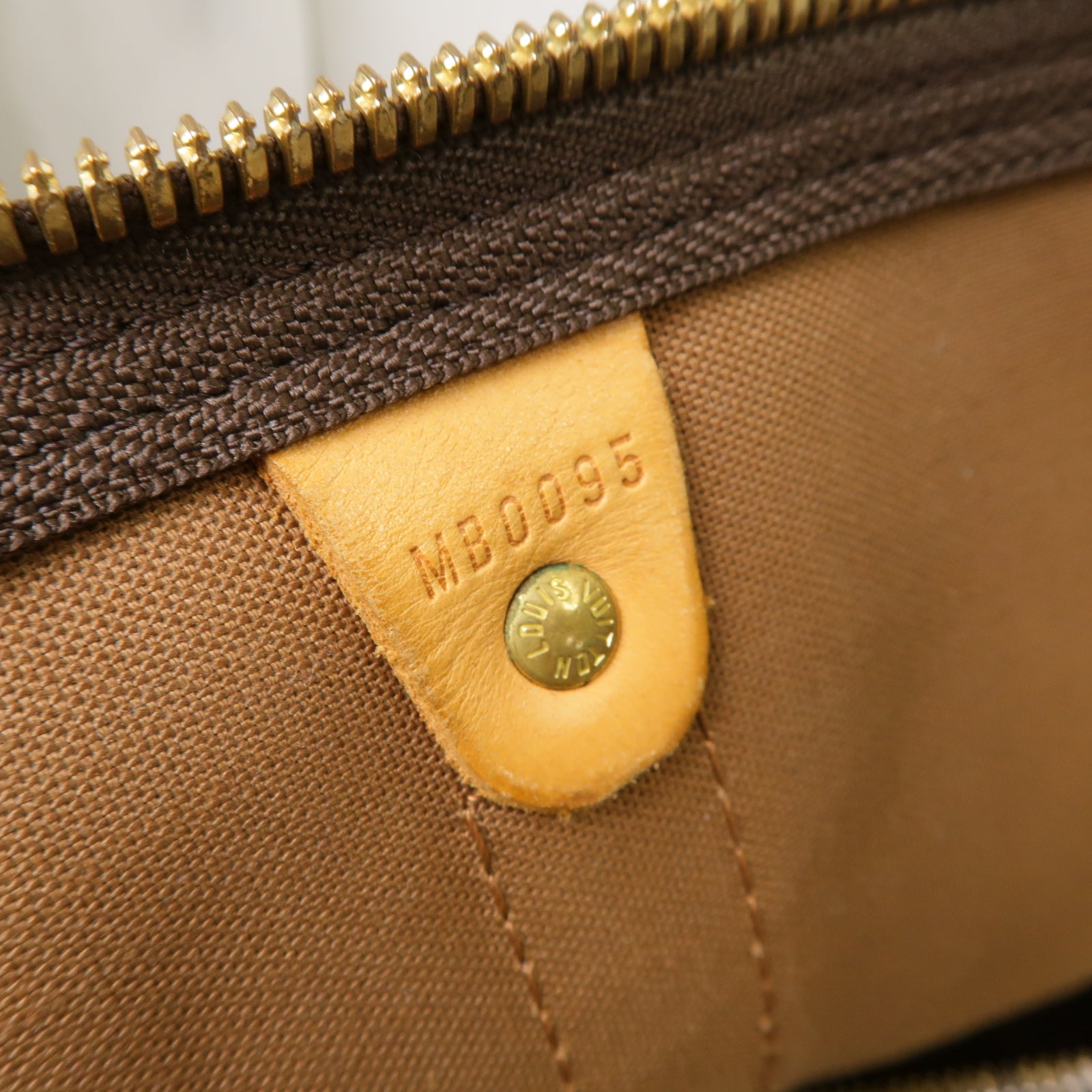 LOUIS VUITTON 【激減優惠】Monogram Keepall Bandouliere 45金扣手挽肩背兩用袋棕色
