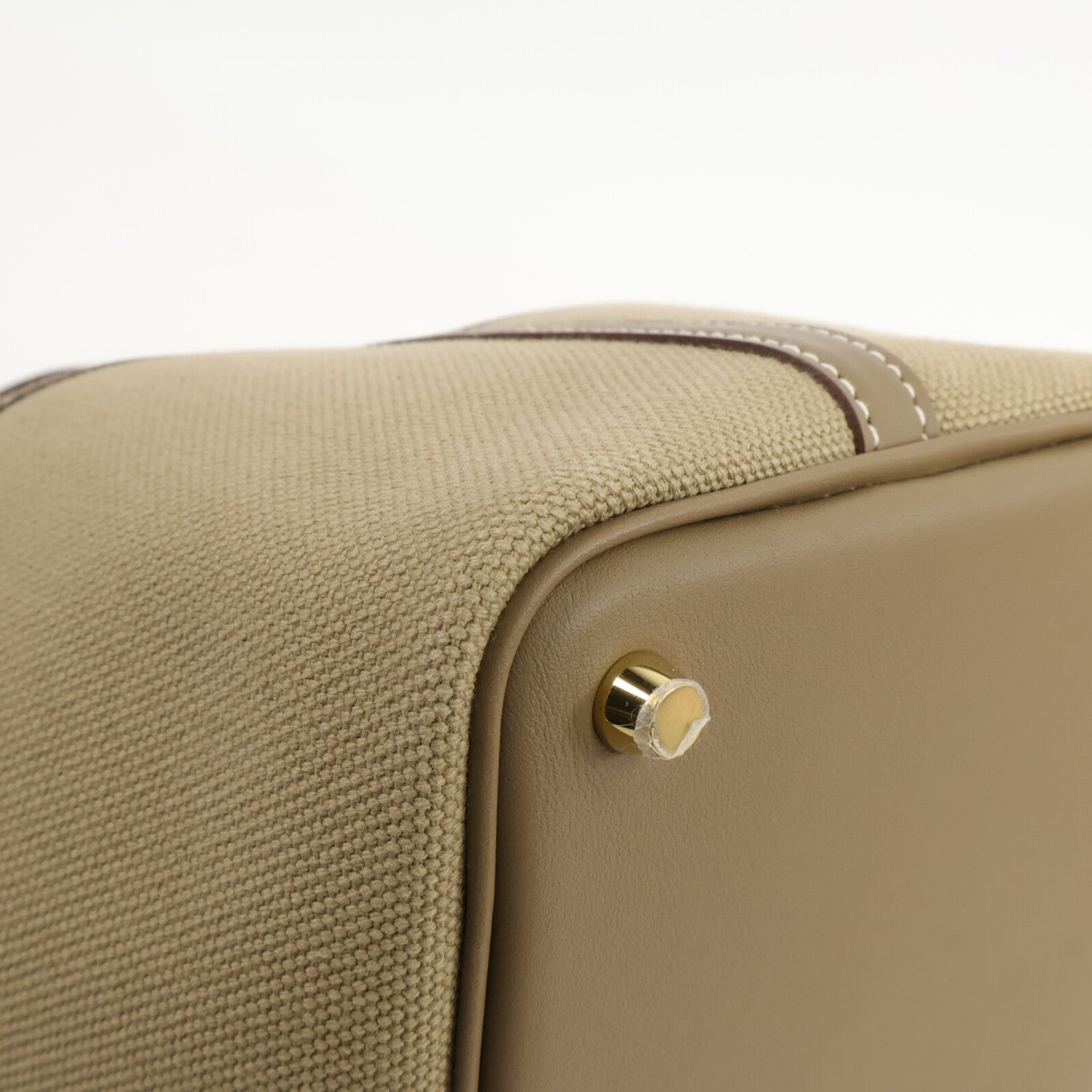 HERMES 帆布/Swift皮革Picotin Cargo PM手挽袋
