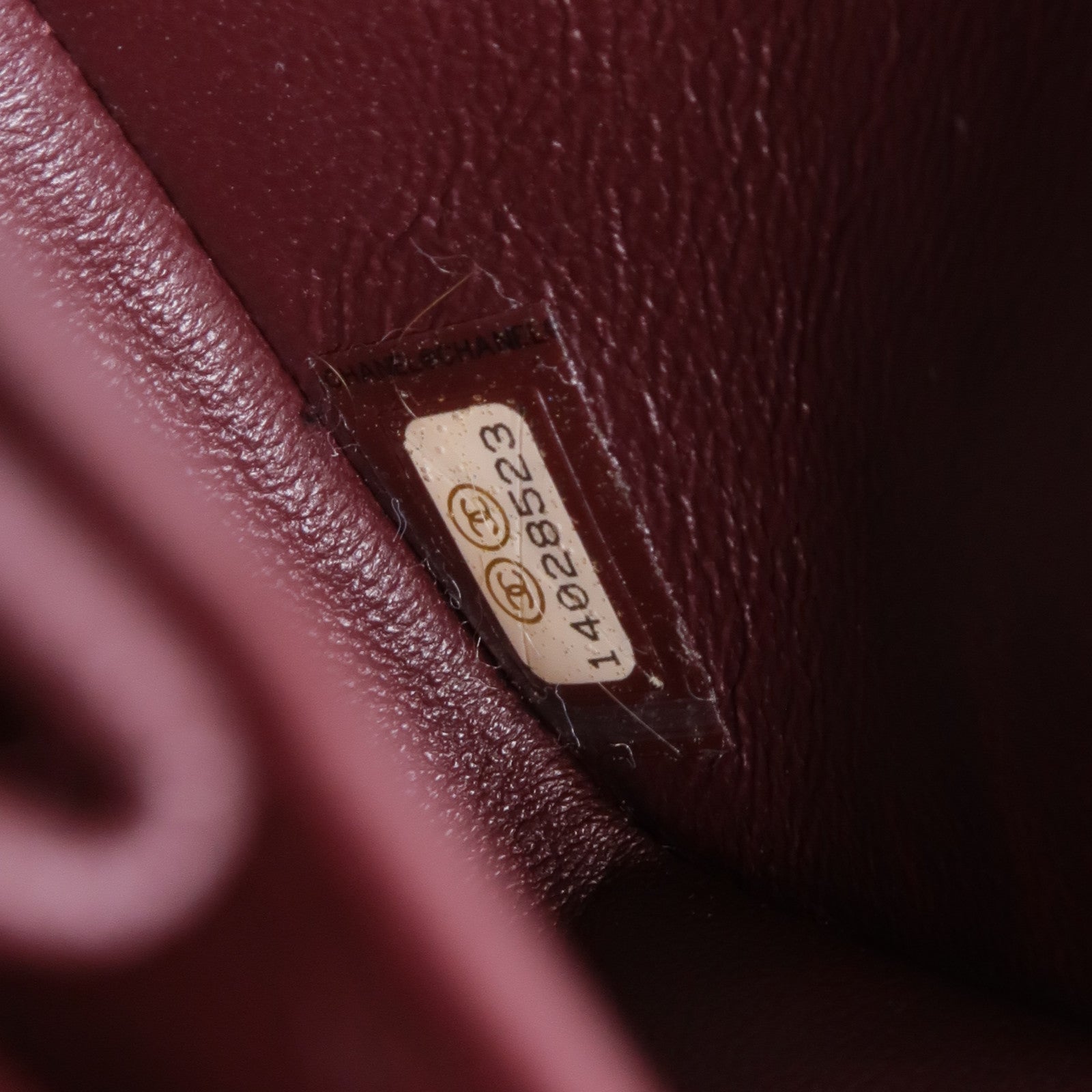 CHANEL 羊皮皮革Classic 25金扣鏈帶肩背袋