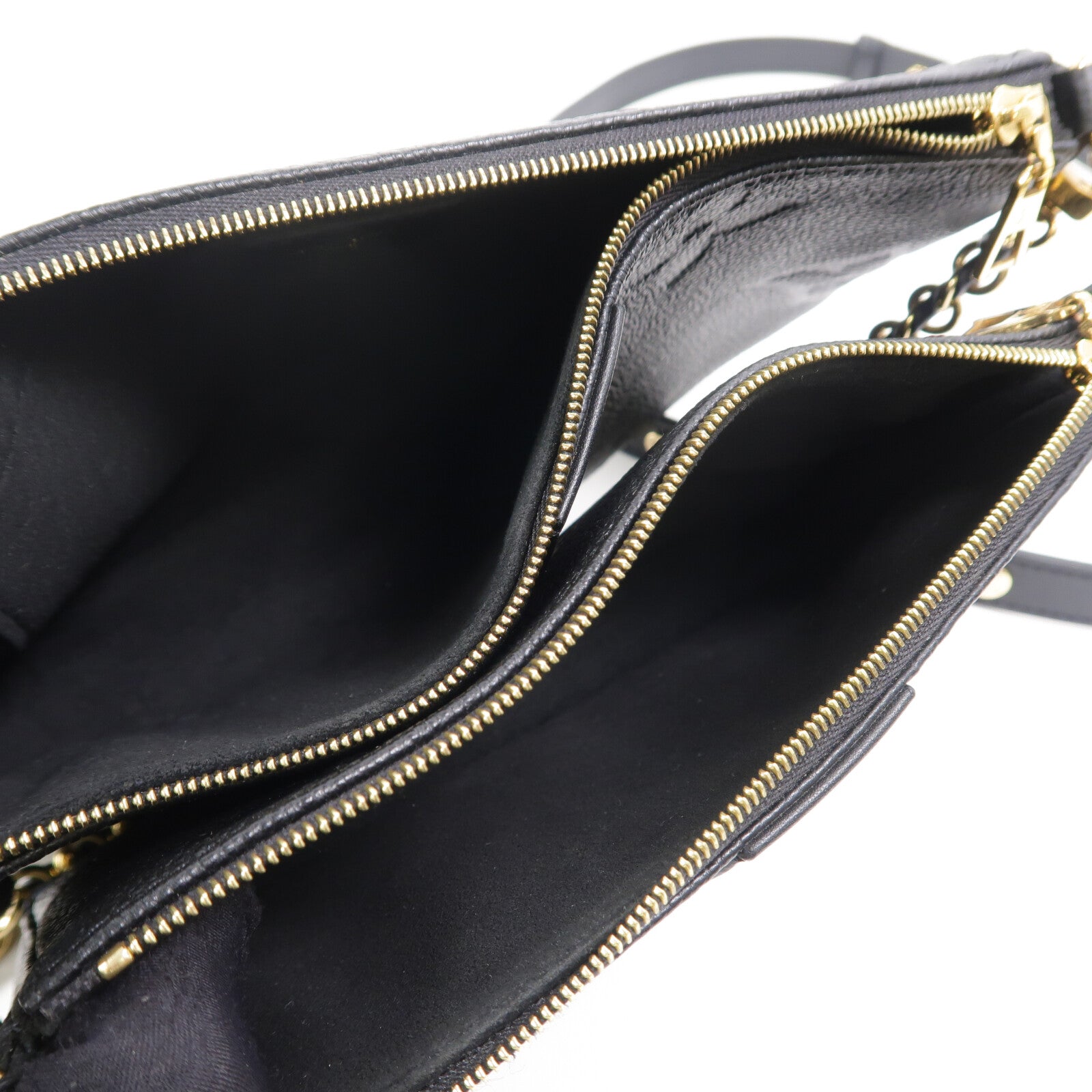 LOUIS VUITTON Monogram Empreinte Multi Pochette Accessoires手挽肩背兩用袋