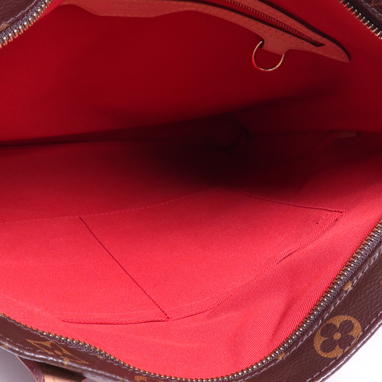 LOUIS VUITTON Monogram Carry It金扣肩背袋