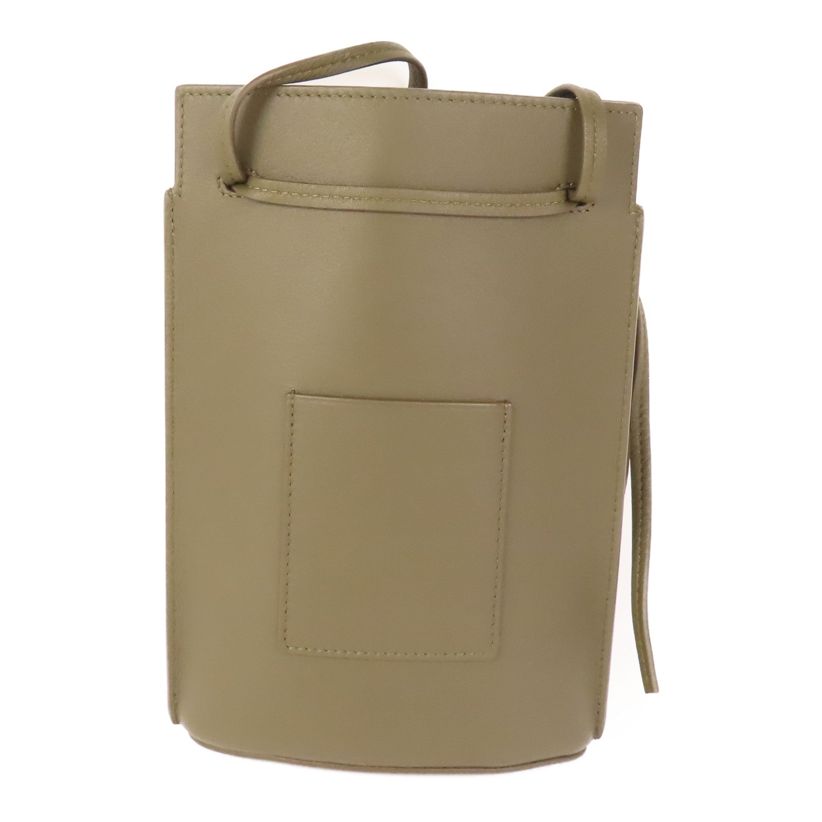 LOEWE 牛皮皮革Shoulder Bag金扣肩背袋