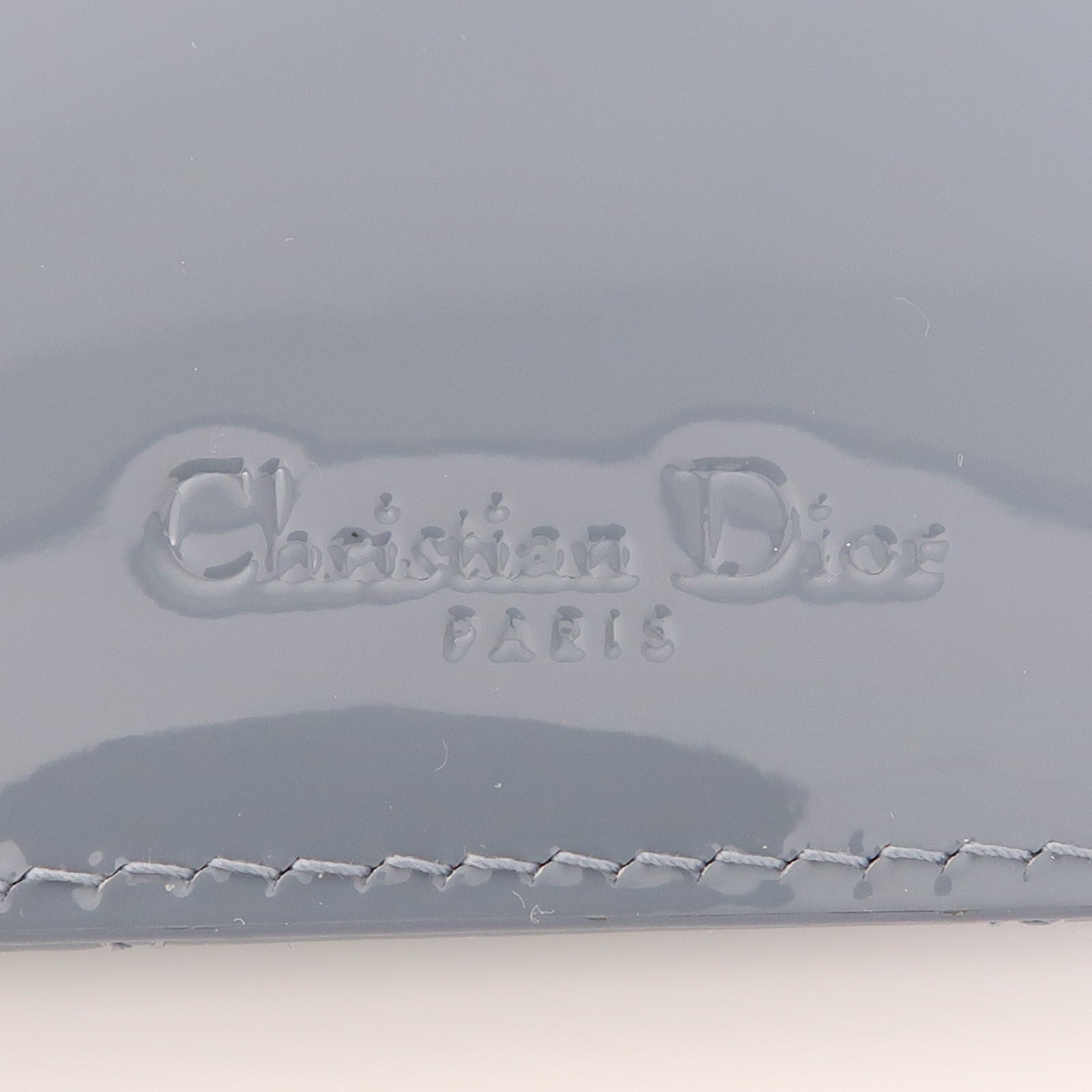 Dior 漆皮皮革Card Case金扣卡片套