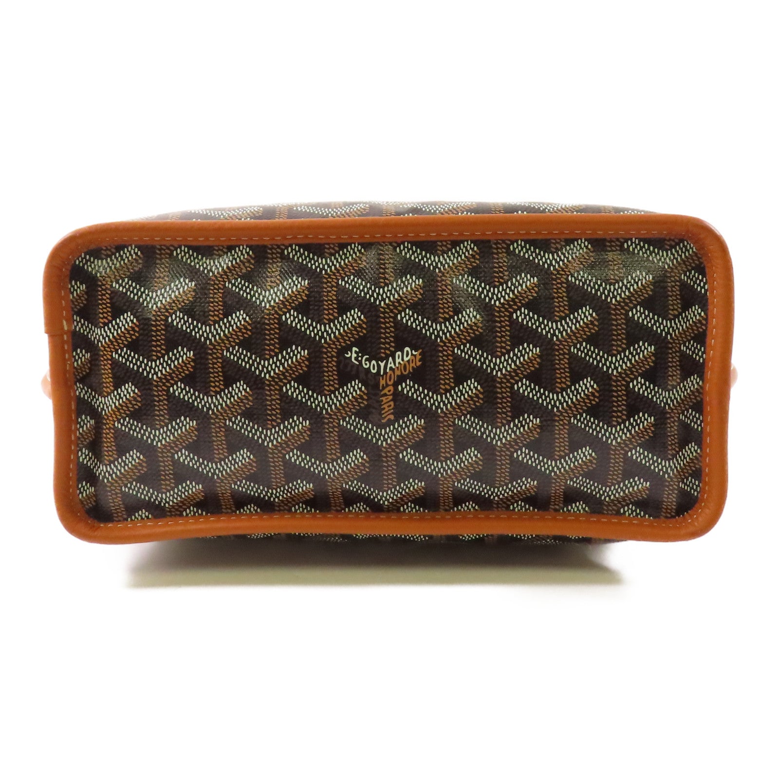 GOYARD 塗層帆布Anjou Mini Bag銀扣手挽袋