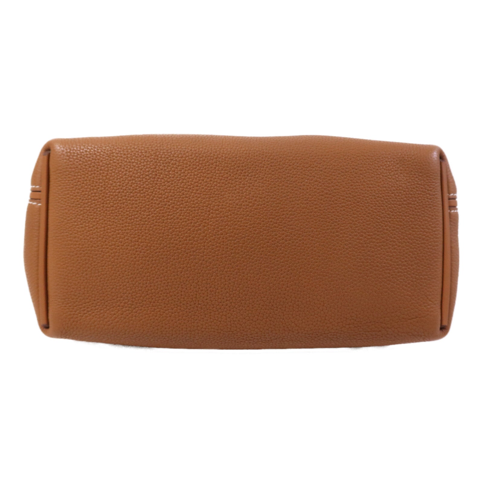 HERMES Clemence皮革24/24 29CM金扣手挽肩背兩用袋Gold